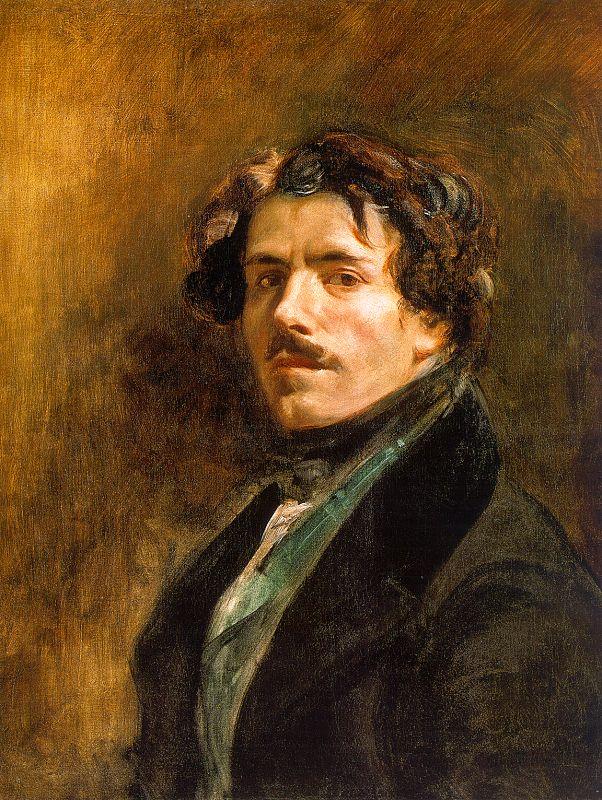 Eugene Delacroix Self Portrait _6 oil painting image